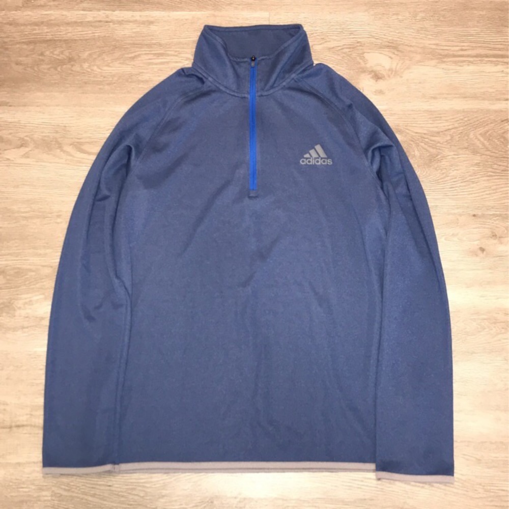 Adidas long sleeve zip up